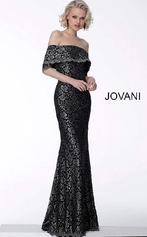 Jovani 67902 Long Mother of the Bride Lace Dress